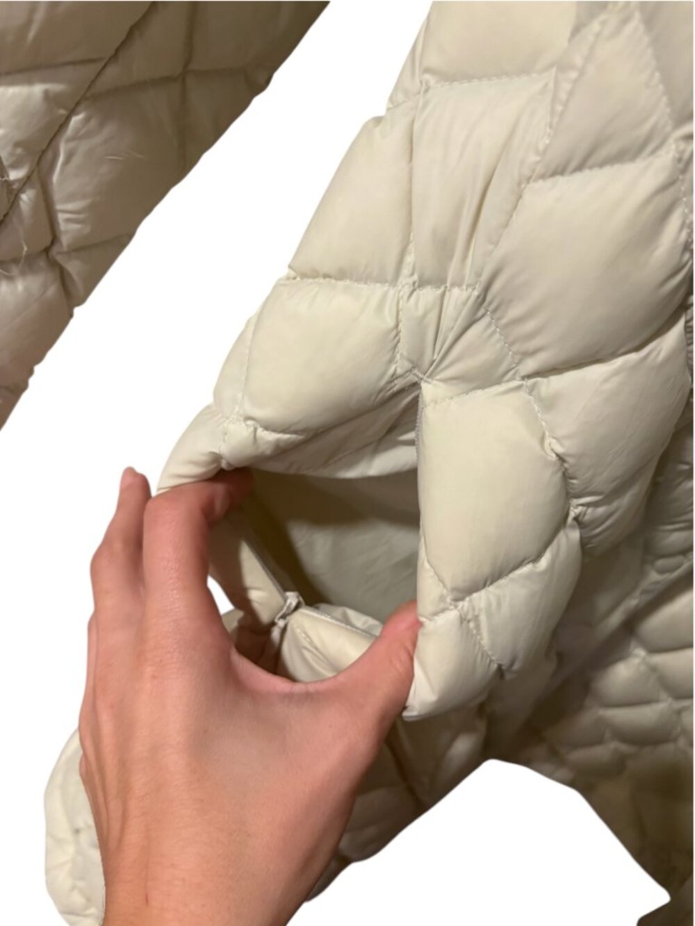 J.Jill Quilted Down Coat - Picture 5 of 9